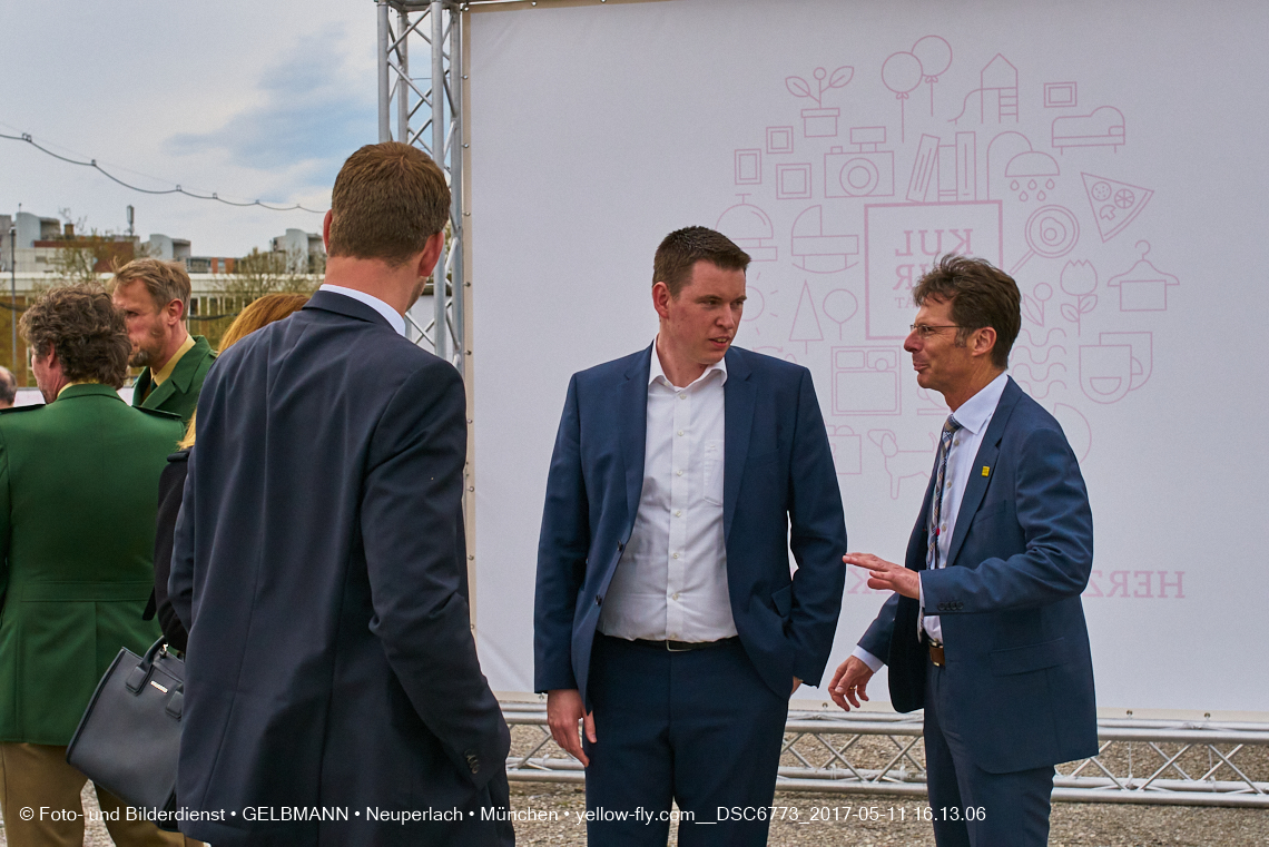 11. Mai 2017 - Grundsteinlegung für die LOGE und dem Kulturquadrat in Neuperlach